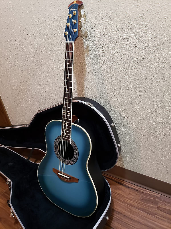 Ovation Vintage 1982-8 Collector Series 1982 Blue Burst | Reverb