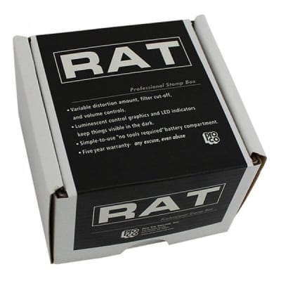 Proco RAT 2 - Distortion Fuzz Pedal image 2