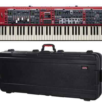 Nord Stage 4 Compact 73-Key Semi-Weighted Keyboard + Gator Cases TSA Case image 1
