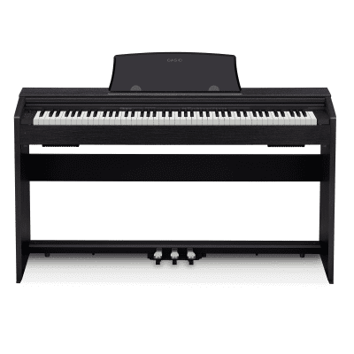 CASIO PX-760 ブラック デジタルピアノ Casio Privia PX-760 Slim Digital Piano and stool satin black