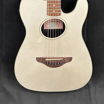 Fender Telecoustic - Silver | Reverb