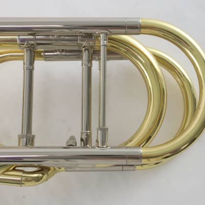 Jupiter XO Model 1240L-T Professional Dual Thayer Bass Trombone SN WB05211 NICE image 11