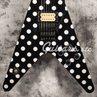 Karl Sandoval - Randy Rhoads Polka Dot V | Reverb