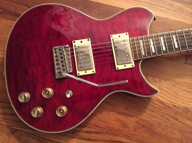 レア】Washburn WI-66V コイルタップ Grover セットネック 楽器
