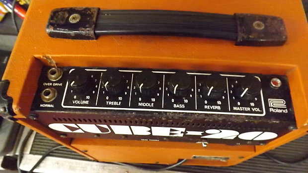 Roland cube on sale 20 orange