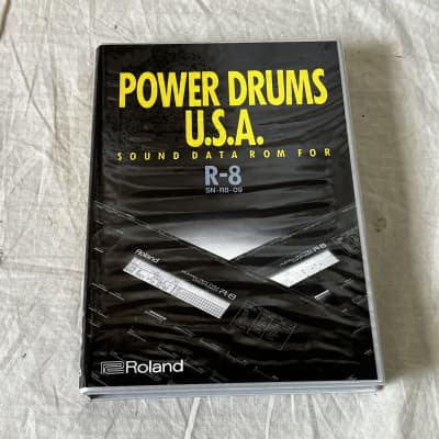 Roland SN-R8-09 POWER DRUMS USA ROM CARD w/ box for R8 R-8 MKⅡ