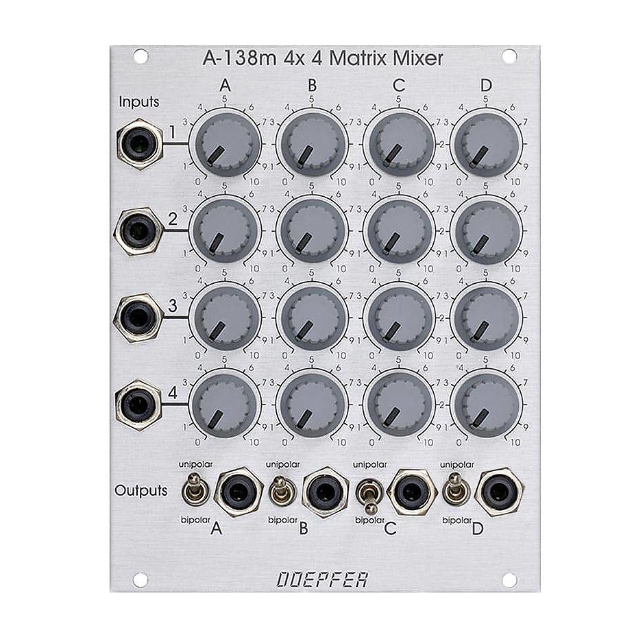 Doepfer A-138m 4x4 Matrix Mixer | Reverb