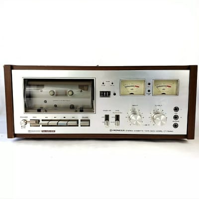 Pioneer CT-F6262 4-Track Stereo Cassette Tape Deck (1977