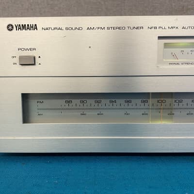 Vintage Yamaha CT-410II AM/FM Stereo NFB PLL Tuner - Tested & Working image 3