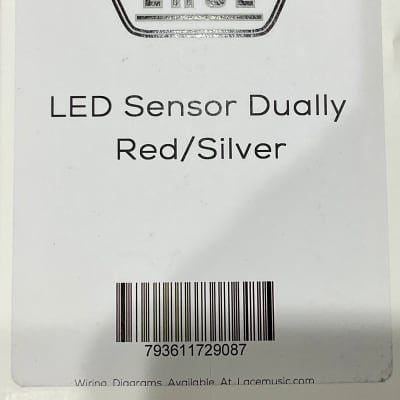 Lace Sensor Dually Red / Silver - Black - In Box image 3