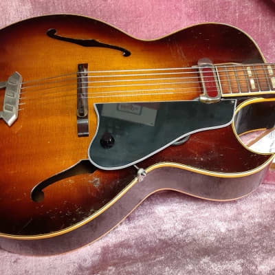 1953 Gibson L-4C w/ OHSC & DeArmond Pickup image 7