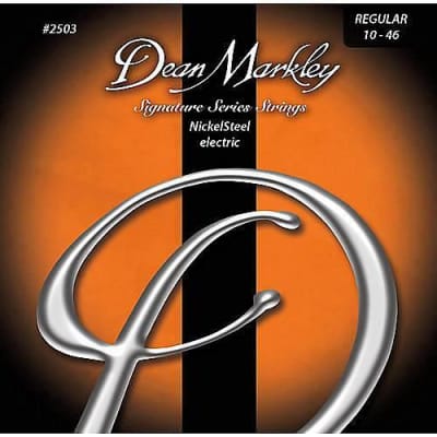 Dean Markley Signature Series Nickelsteel 2503 - corde per chitarra elettrica 10-46 for sale