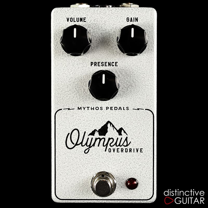 Mythos Pedals Olympus Overdrive Silver