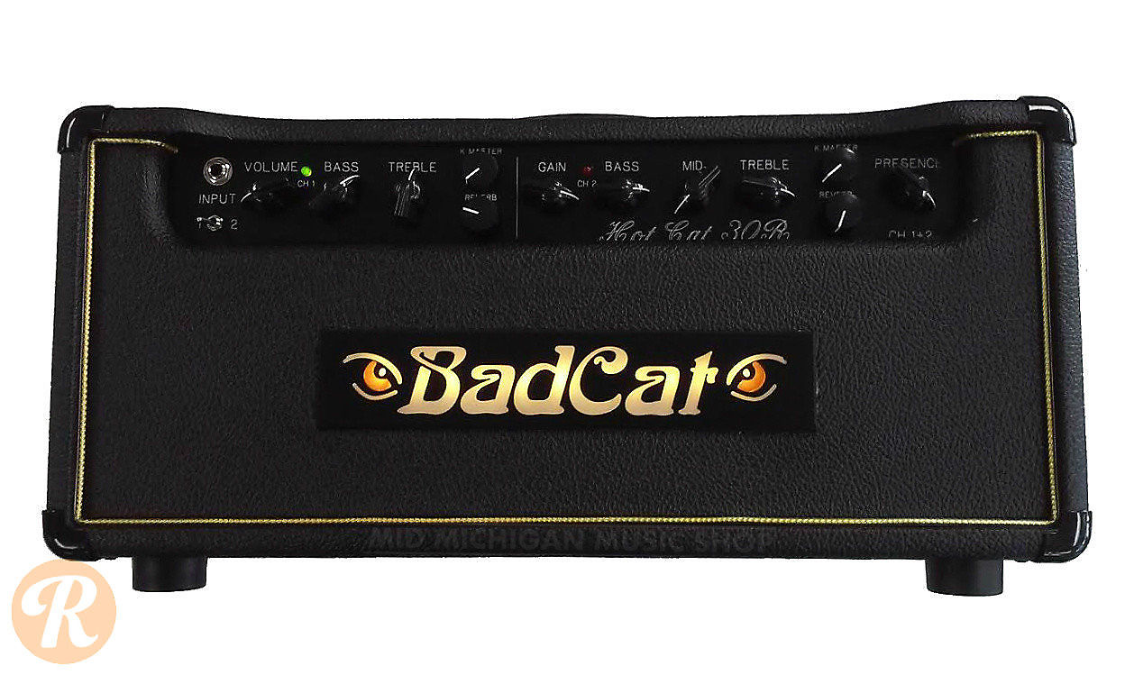 Bad Cat Hot Cat 30R Hand Wired Legacy Series 30-Watt Guitar Amp Head with  Reverb | Reverb