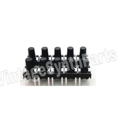 Yamaha FS1R FM Tone generator set of 10 pushbutton panel tact switch switches