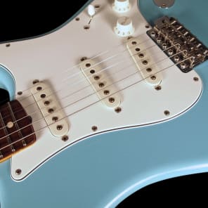 2014 Fender Stratocaster 1960 Custom Shop Closet Classic 60 Strat Sonic Blue image 5