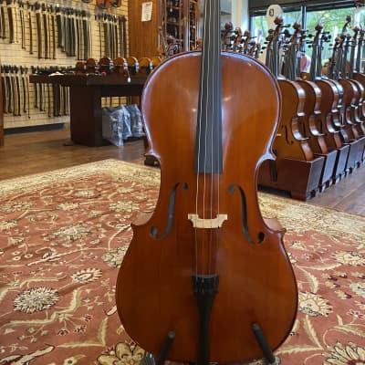 D Z Strad Cello Model 101 w/ Bag & Bow | Reverb