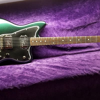 Fender Jazzmaster 2017 Custom Body w/ Wide Range Pickups, Metallic Moss Green image 2