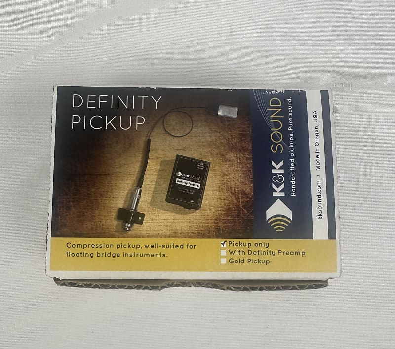K&K Definity Compression Pickup For Floating Bridge Reverb
