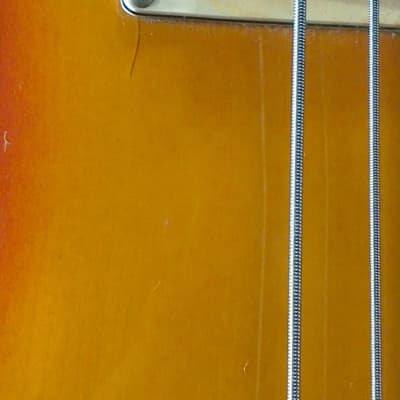 1960s Vox Saturn IV Hollowbody Bass Guitar, made in Italy image 5