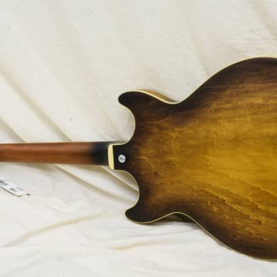 Ibanez AM53 Hollow Body - Tobacco Flat image 6