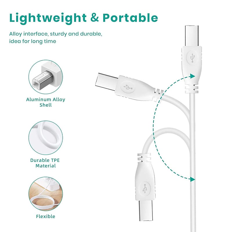 Usb C Midi Cable, Type C To Usb 2.0 Midi Interface Cable For