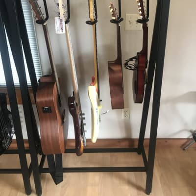 Guitar Bar Hanger for Acoustics, Electrics, Bass, Mandolin, Banjo, Ukulele by New Guitar Bar System for sale