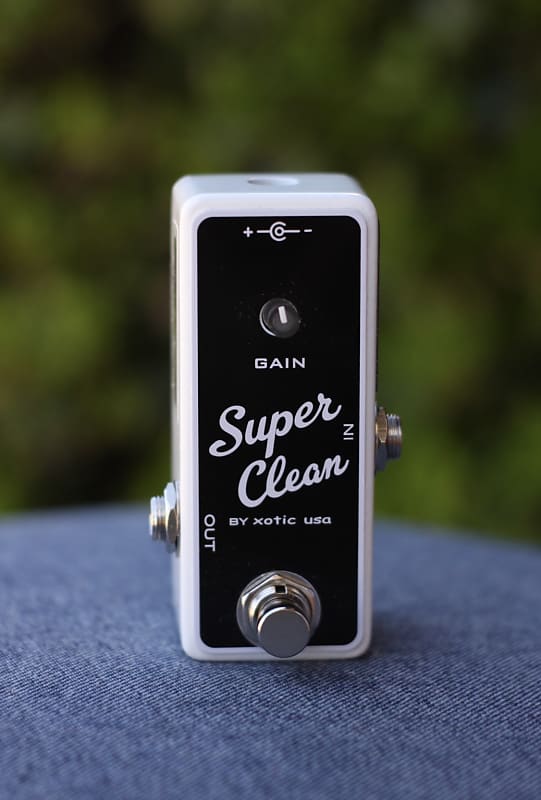 Xotic Super Clean Buffer美品✨ Xotic Super Clean Buffer Mini Buffer Pedal | Sweetwater