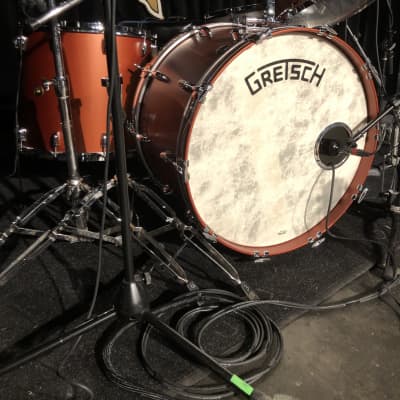Gretsch Broadkaster Drum Kit 2019 Satin Copper 24/13/18 image 7