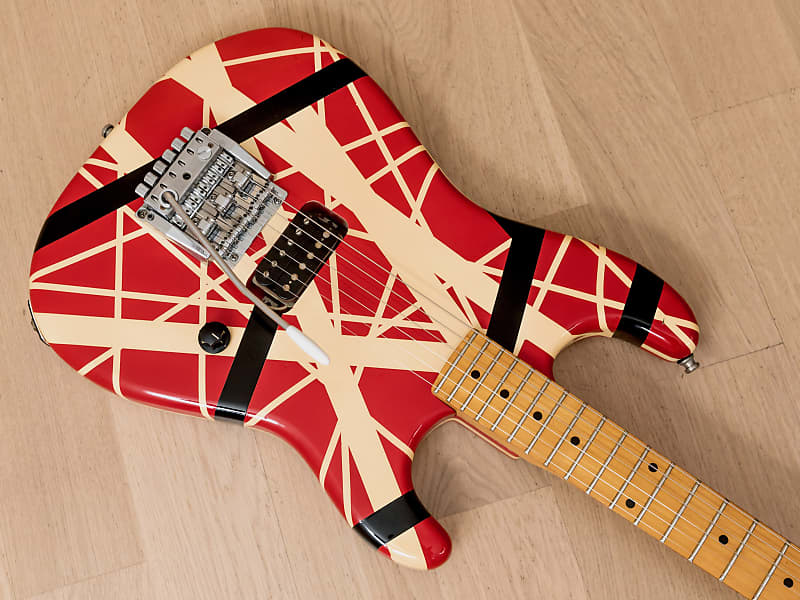 1984 Tokai Super Edition EVH Frankenstrat Vintage Striped