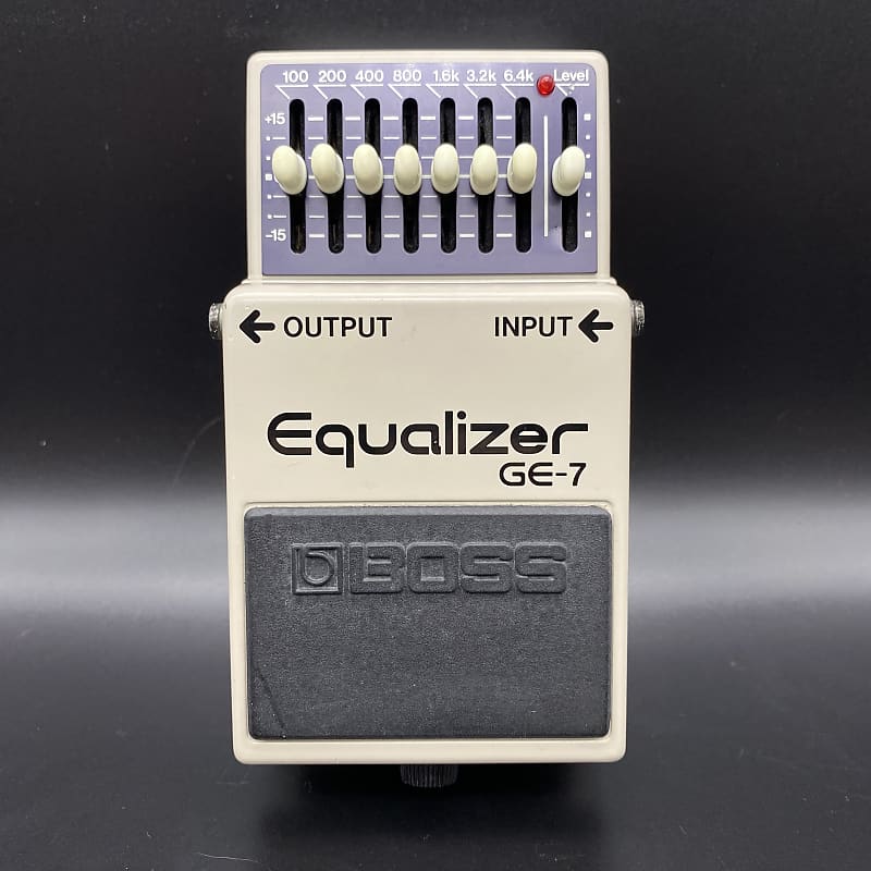 Boss GE-7 Equalizer (Black Label) 1981 - 1992 - Grey | Reverb