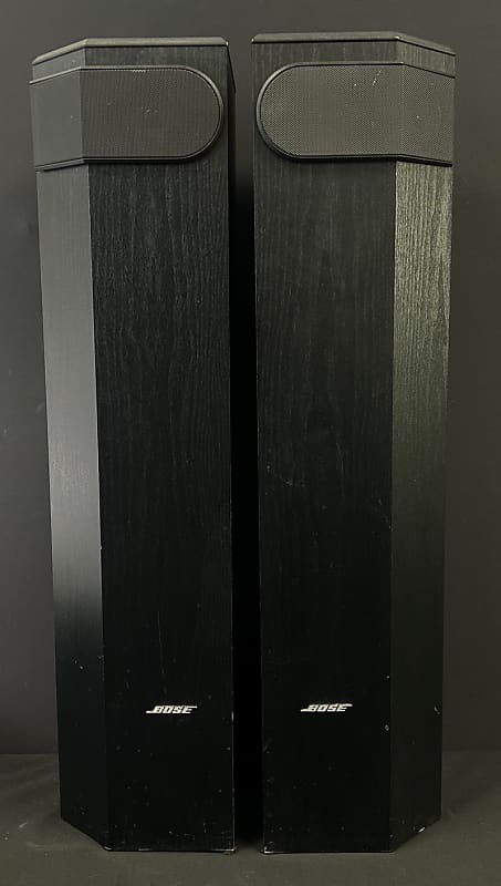 Bose 501 Series V Direct / Reflecting Speakers R L - Black  			