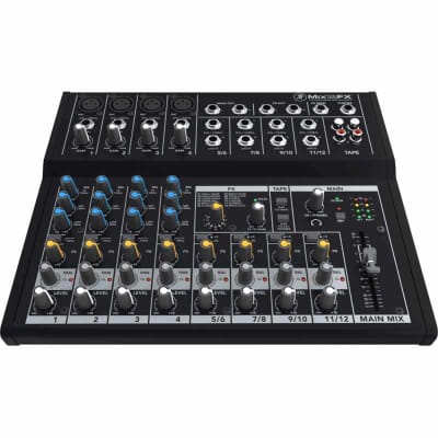 Mackie MIX12FX Mixeur 12 canaux, 18 entrées + effets MIX12FX image 1