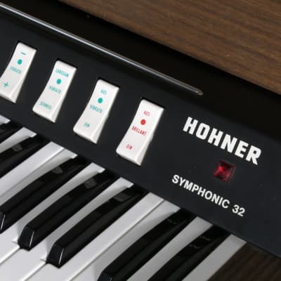 Hohner Symphonic 32 rare vintage organ + tube amp + legs + pedal + manuals image 5