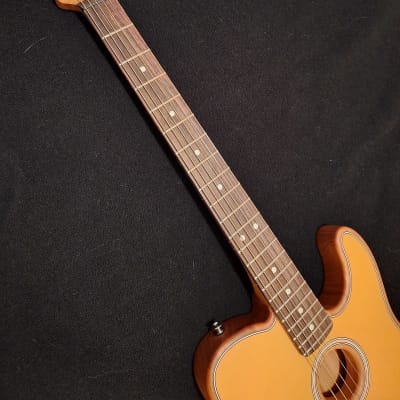 Fender Acoustasonic Player Telecaster 2022 - Butterscotch Blonde w/ case image 8