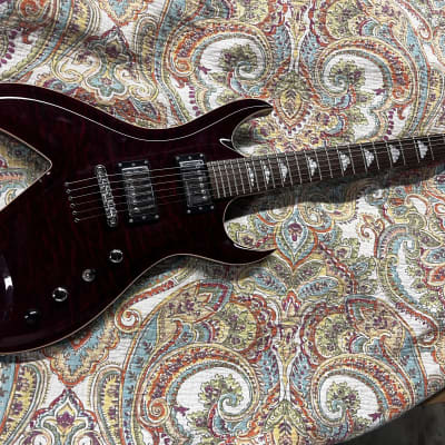 BC Rich Masterpiece Bich Dragons Blood Electric Guitar for sale