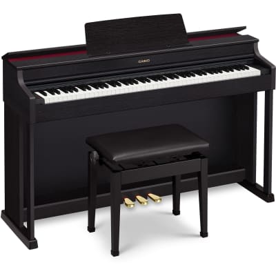 Casio AP-470 Celviano Digital Piano (with Bench), Black