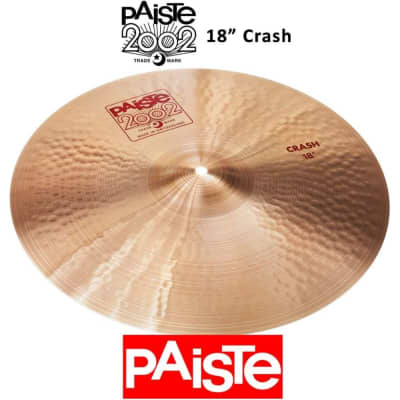 Paiste 2002 Classic Cymbal Crash 18-inch image 2