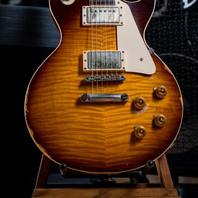 Gibson Custom Shop Joe Perry 1959 Les Paul Aged by Tom Murphy 2013 - Faded Tobacco Burst for sale