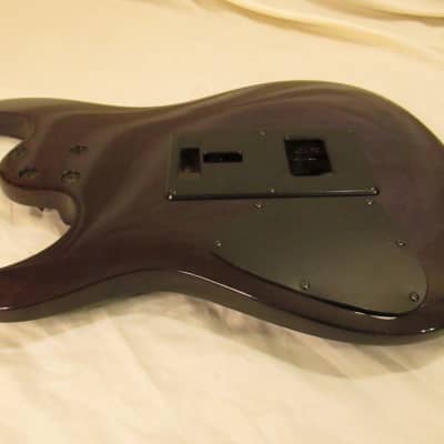 2007 Ibanez S470DXQM Purple Quilt Maple Guitar Loaded Body ZR Tremolo Ready image 8