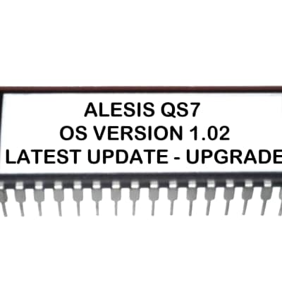 Alesis QS7 firmware OS Update Upgrade V 1.02 eprom with latest OS Rom