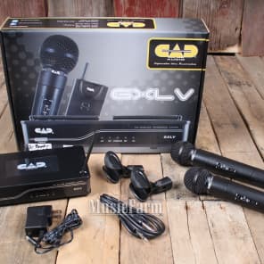CAD GXLVHH-J Dual Handheld Mic Wireless System - Band J
