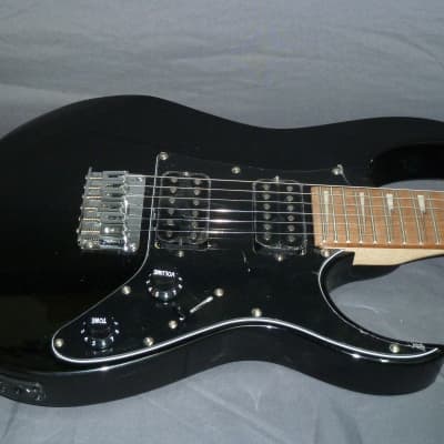 Ibanez GRGM21-BKN Gio Mikro 3/4 Size Electric Guitar 2021 Black Sparkle image 1
