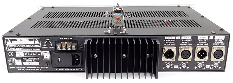 Avalon Design VT-747 SP Tube Compressor EQ + Fast Neuwertig
