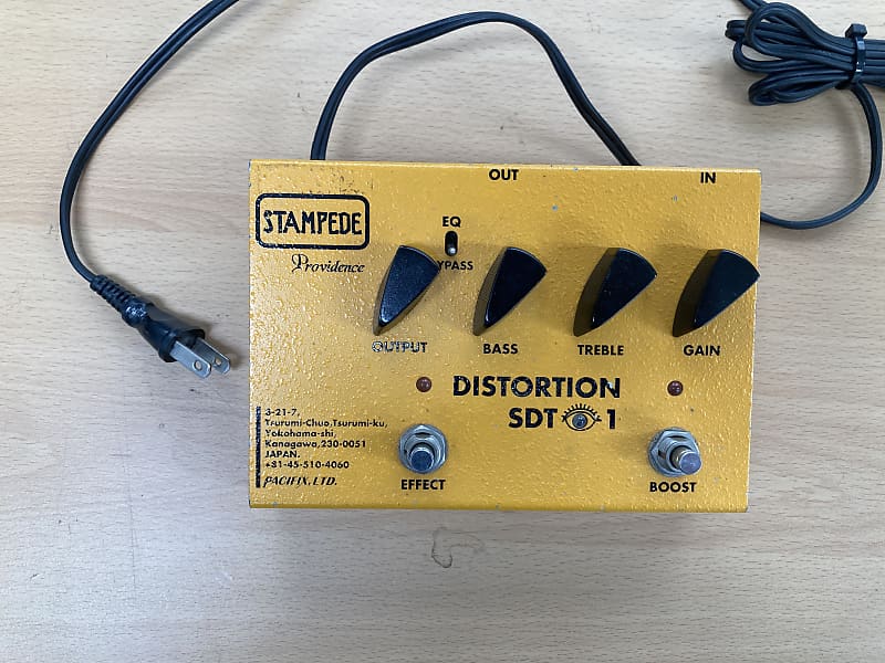 Providence STAMPEDE SDT-1 ディストーション Providence SDT-1 Stampede Distortion Made in Japan Guitar