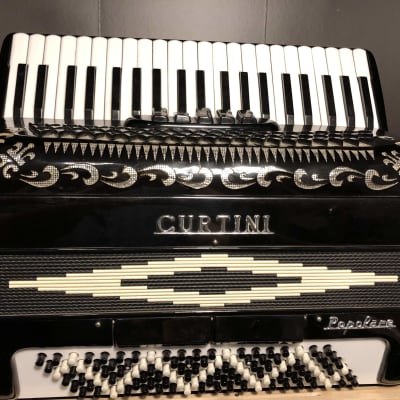 Curtini Akkordeon 5 Register Bugari Stimmplatten image 2