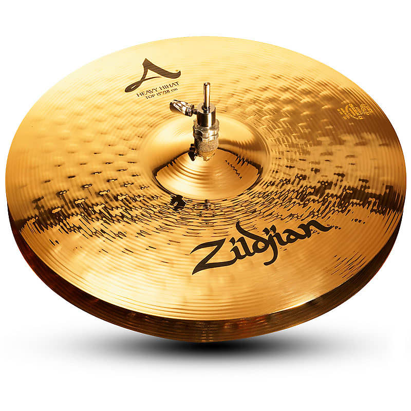 Zildjian 15" A Series Heavy Hi-Hat Cymbal (Top) image 1