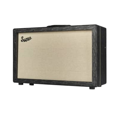 Supro 1933R Royale 50W 2x12 Inch Tube Combo Amp with Tube-buffered Effects Loop and Glorious Tube-Driven Spring Reverb (Black Scandia) image 2