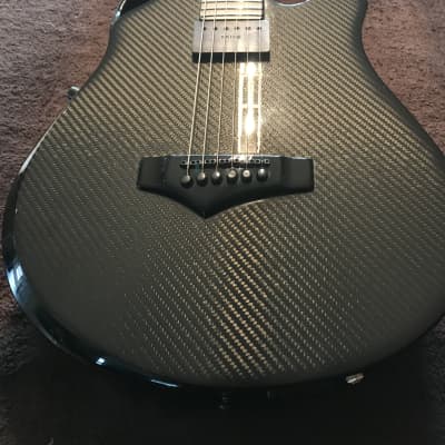 Emerald Guitars X-10 Level 3 2018-19 Carbon Fiber image 1