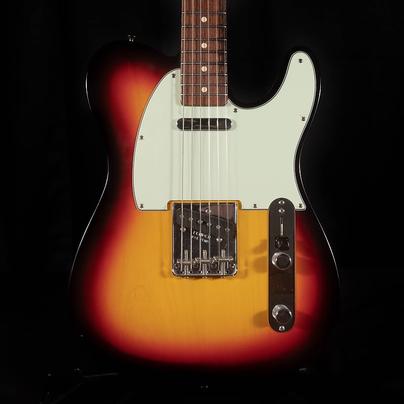 Pre Owned 2014 Fender Custom Shop 1963 Telecaster NOS 3-Tone Sunburst image 1